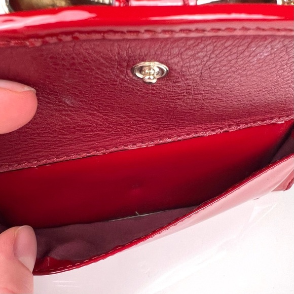 Chloe Bow Long Patent Leather Wallet - Picture 3 of 9